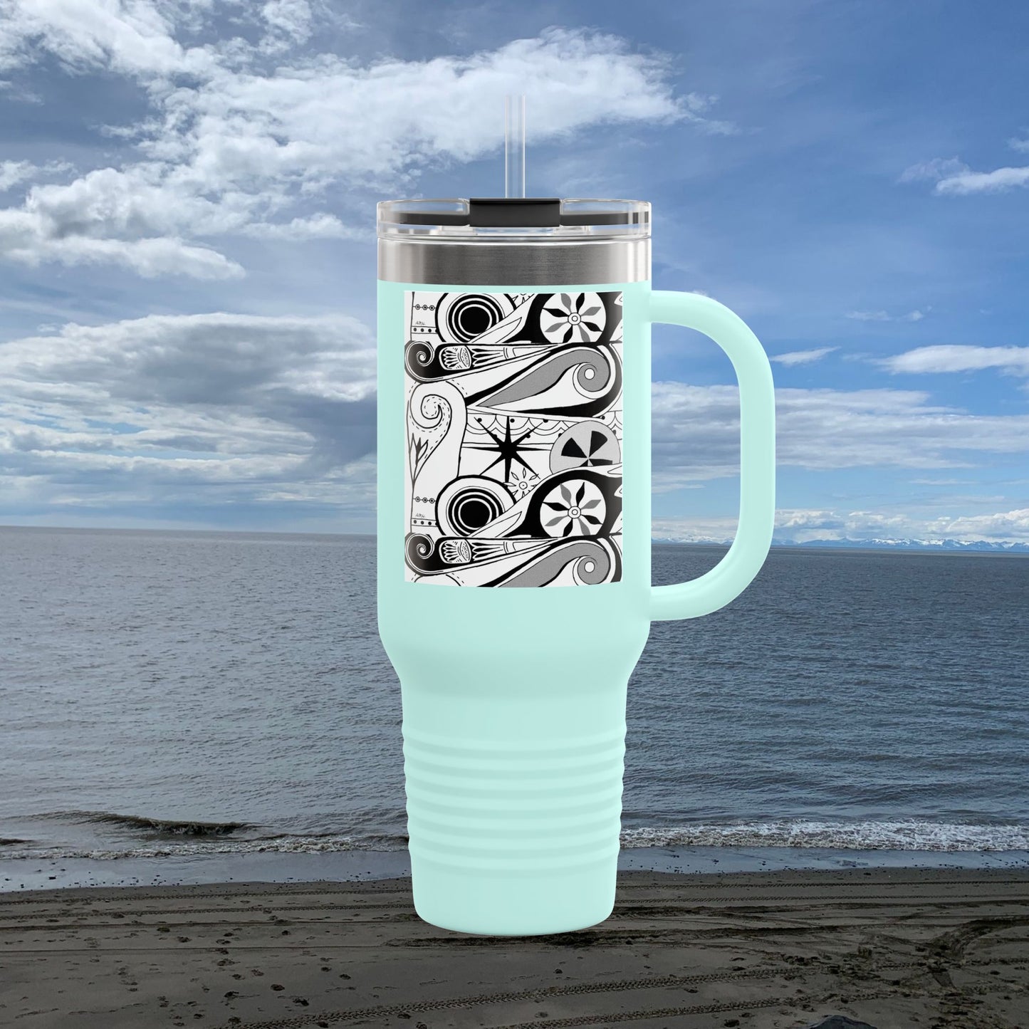 Insulated Travel Mug | 40oz Coffee Tumbler