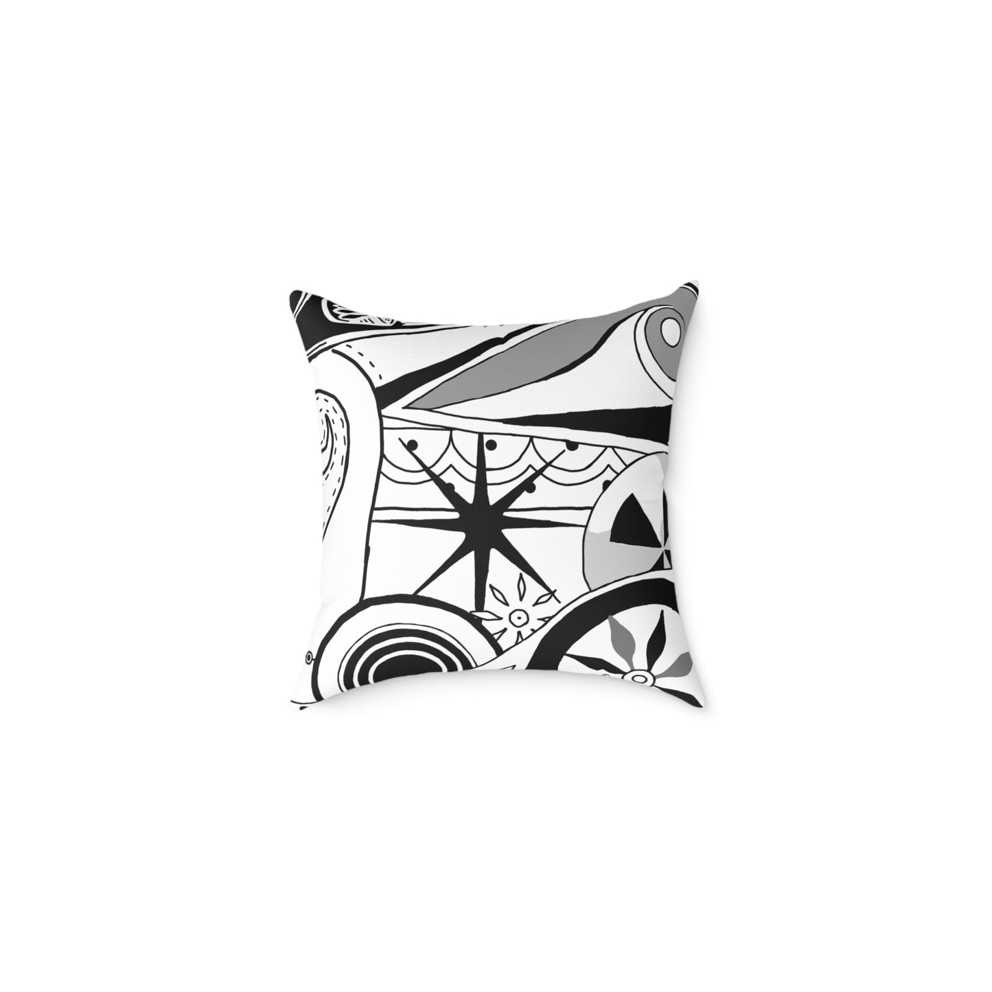 Harpoon accent pillow