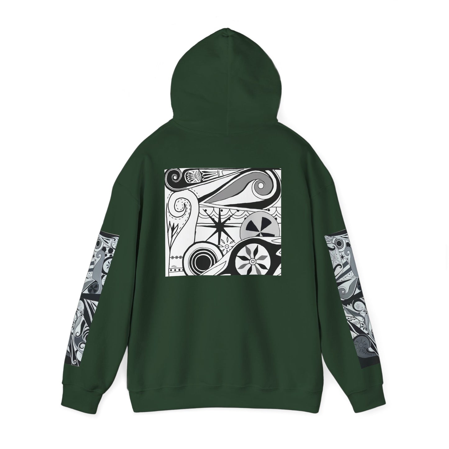 Ancestral markings Unisex Hooded Sweatshirt