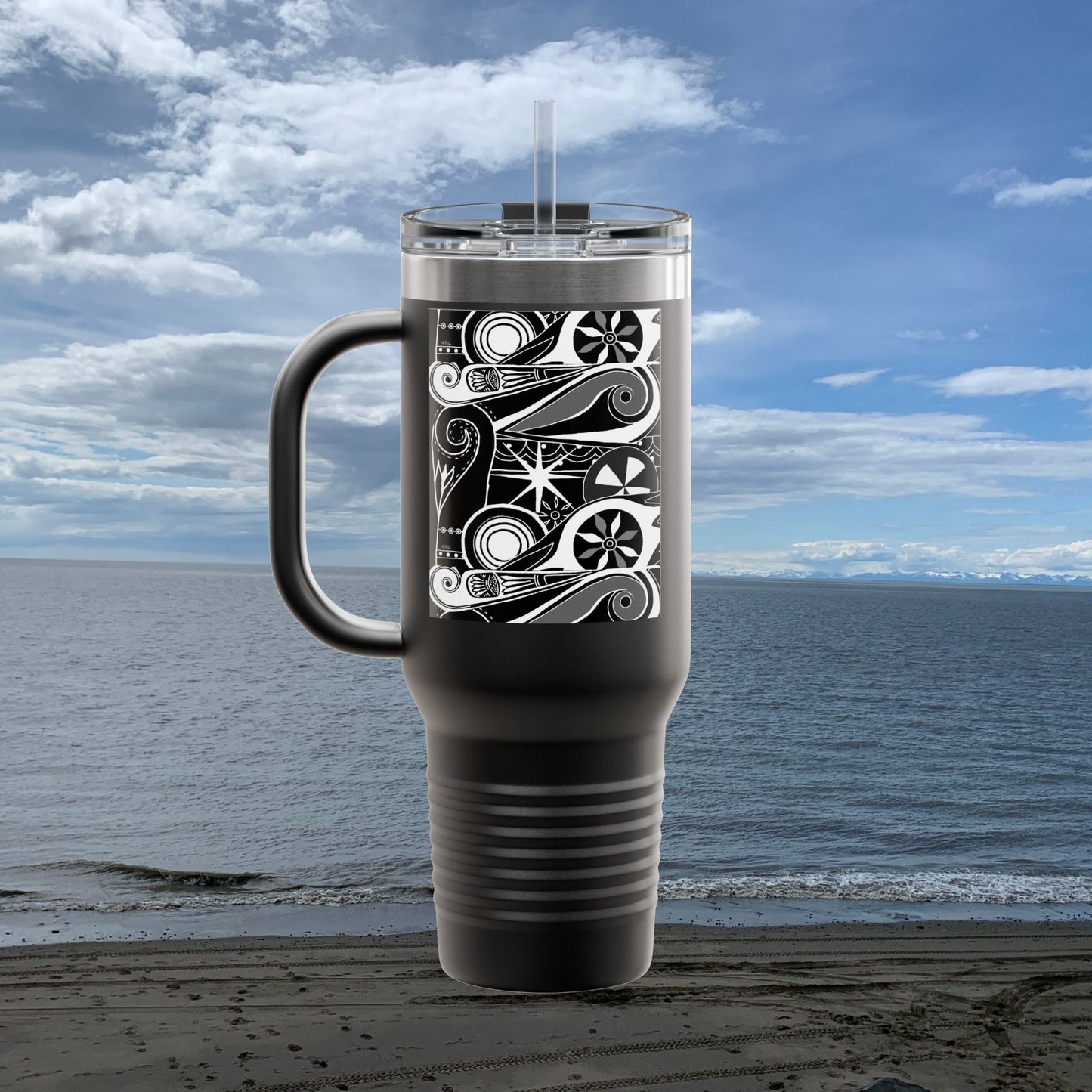 Insulated Travel Mug | 40oz Coffee Tumbler