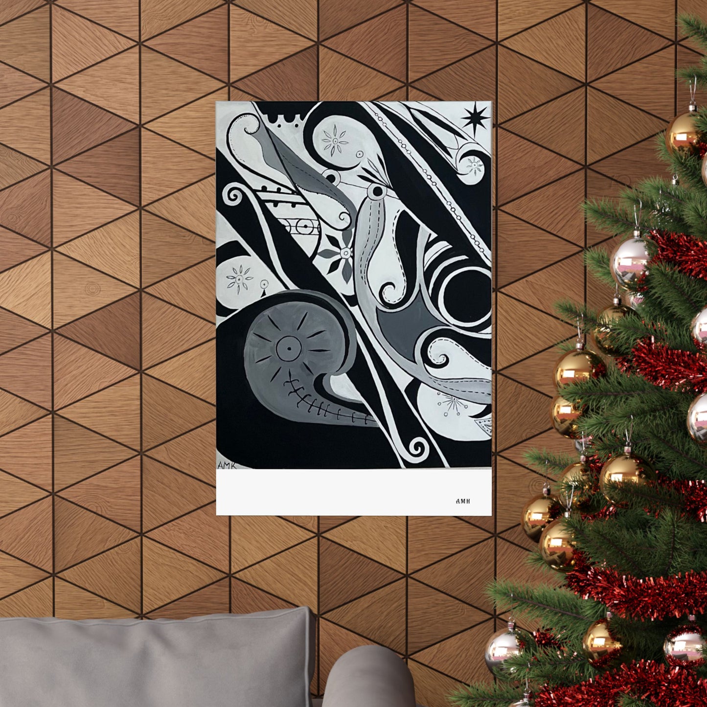 Paintings for my mother- poster print 2.