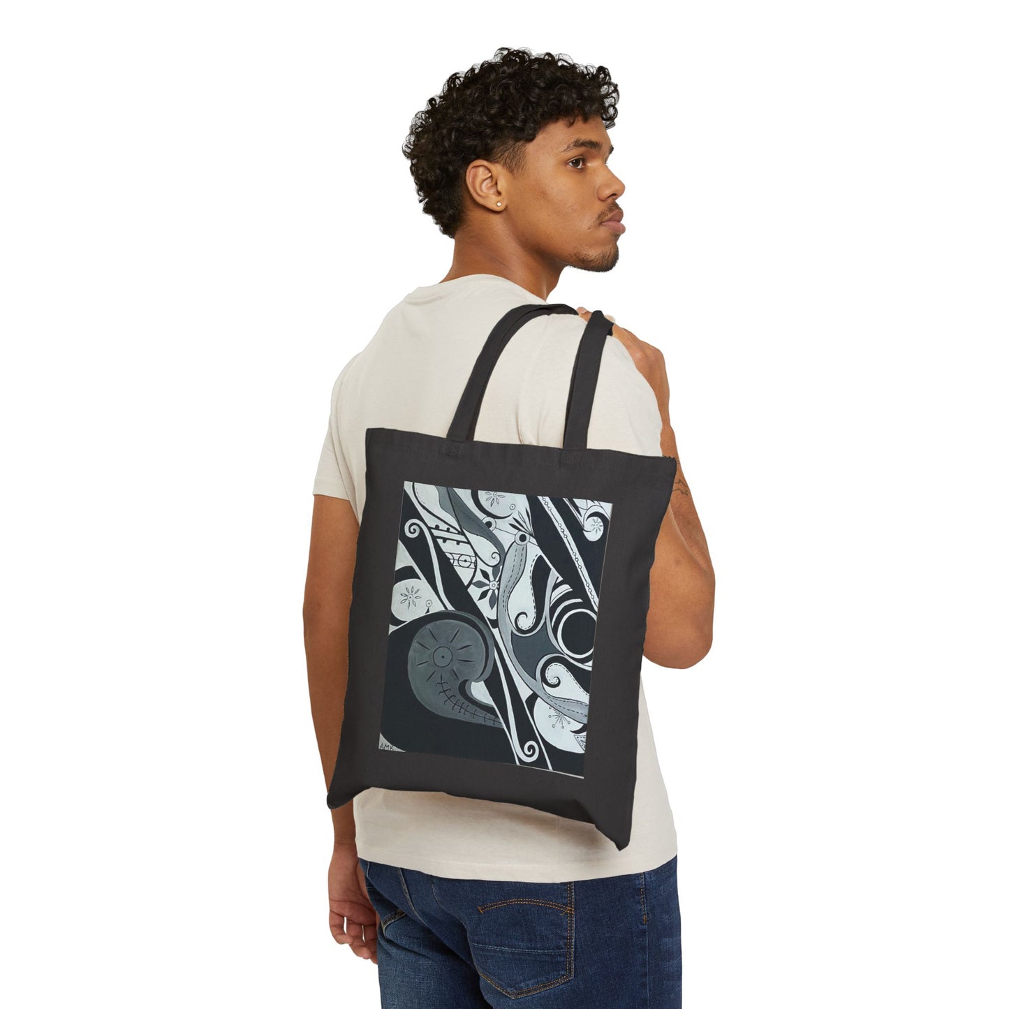 Paintings for my mother. Cotton Canvas Tote Bag