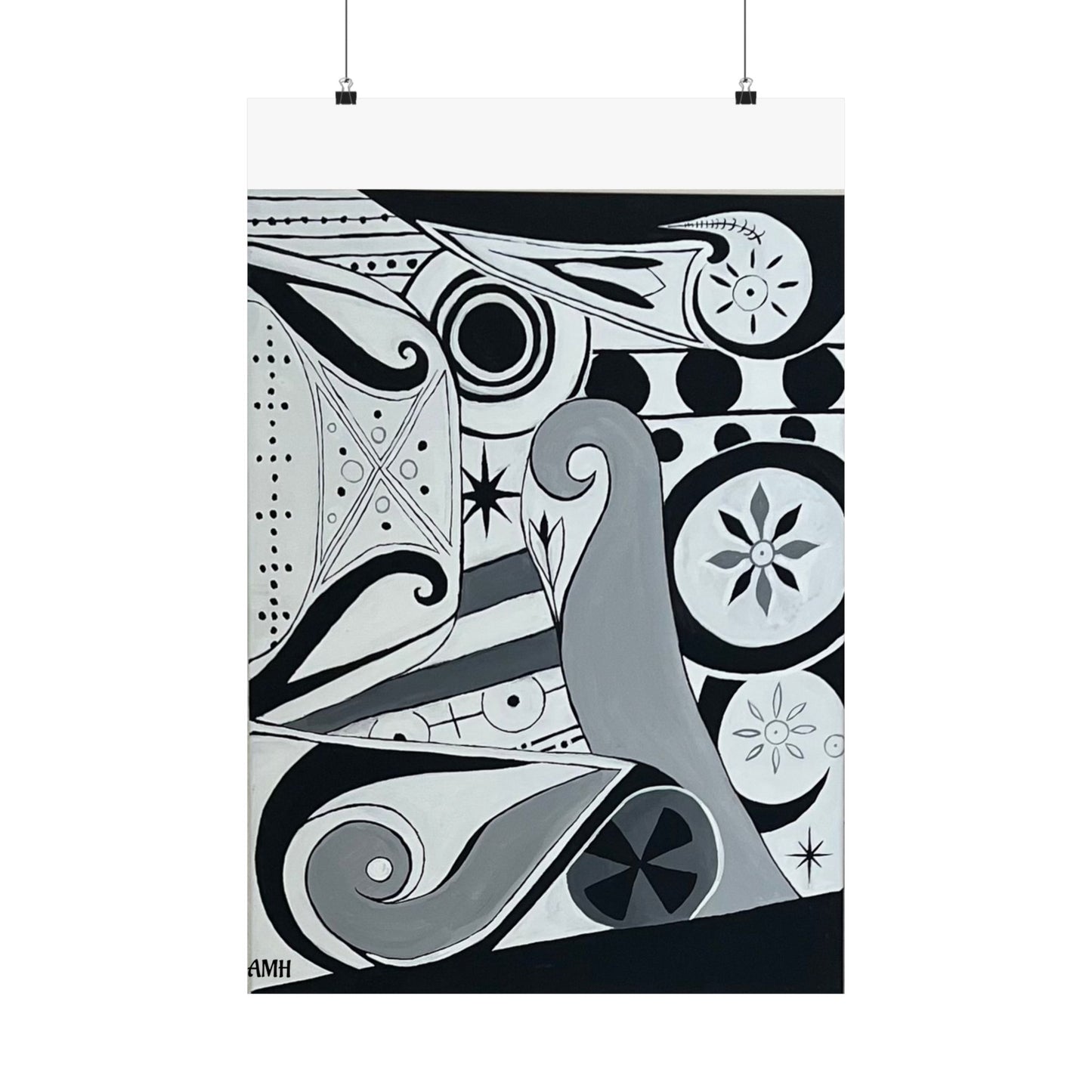 Paintings for my mother - poster print 1.