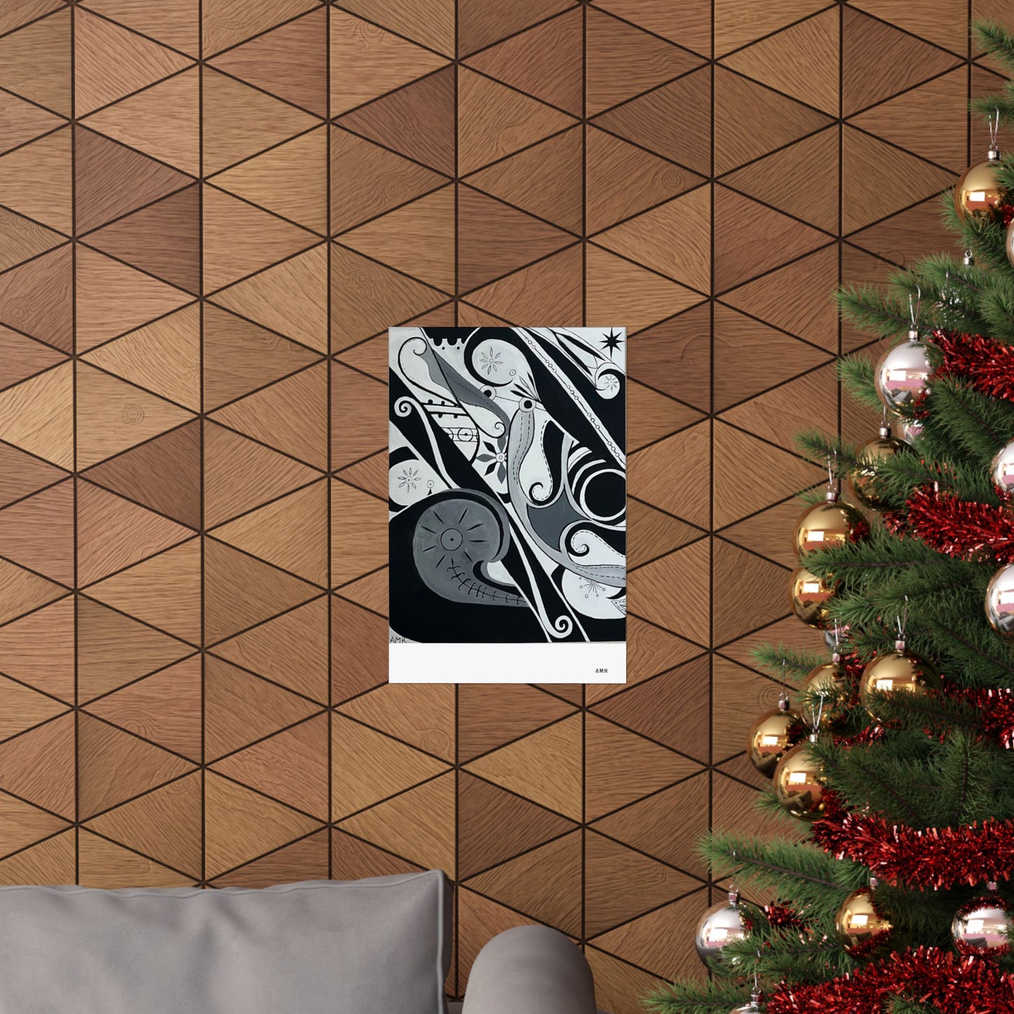 Paintings for my mother- poster print 2.