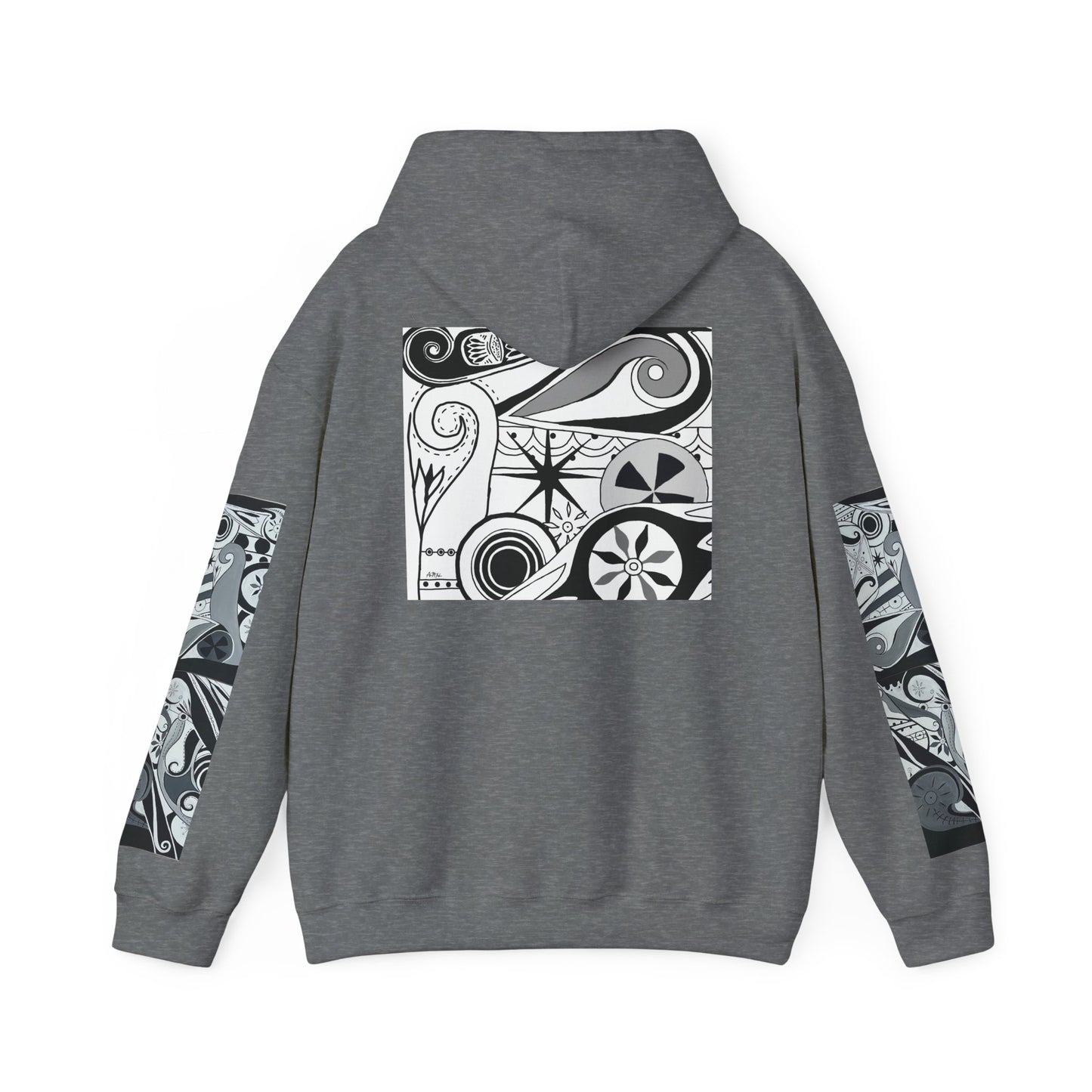 Ancestral markings Unisex Hooded Sweatshirt