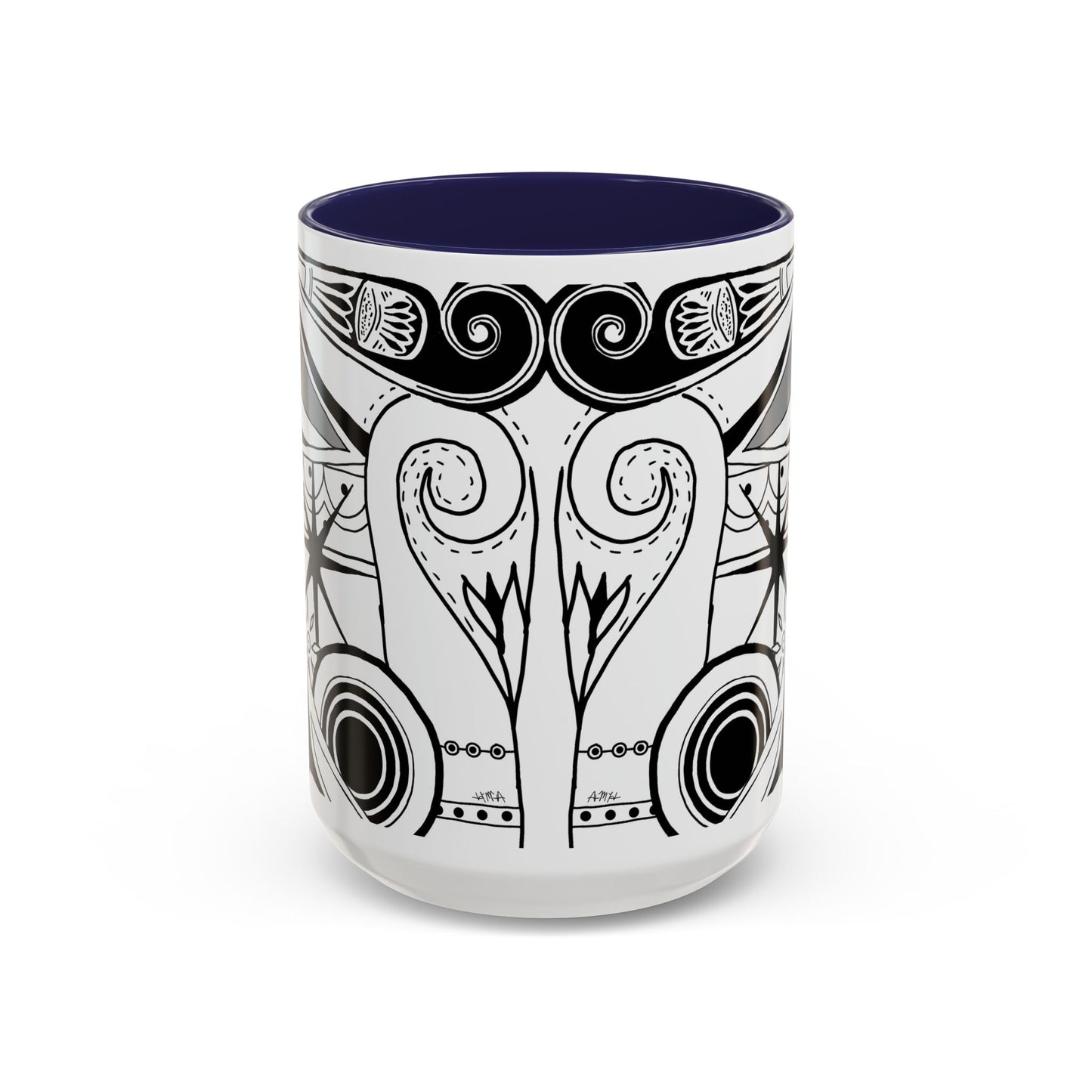 Unangax markings mug