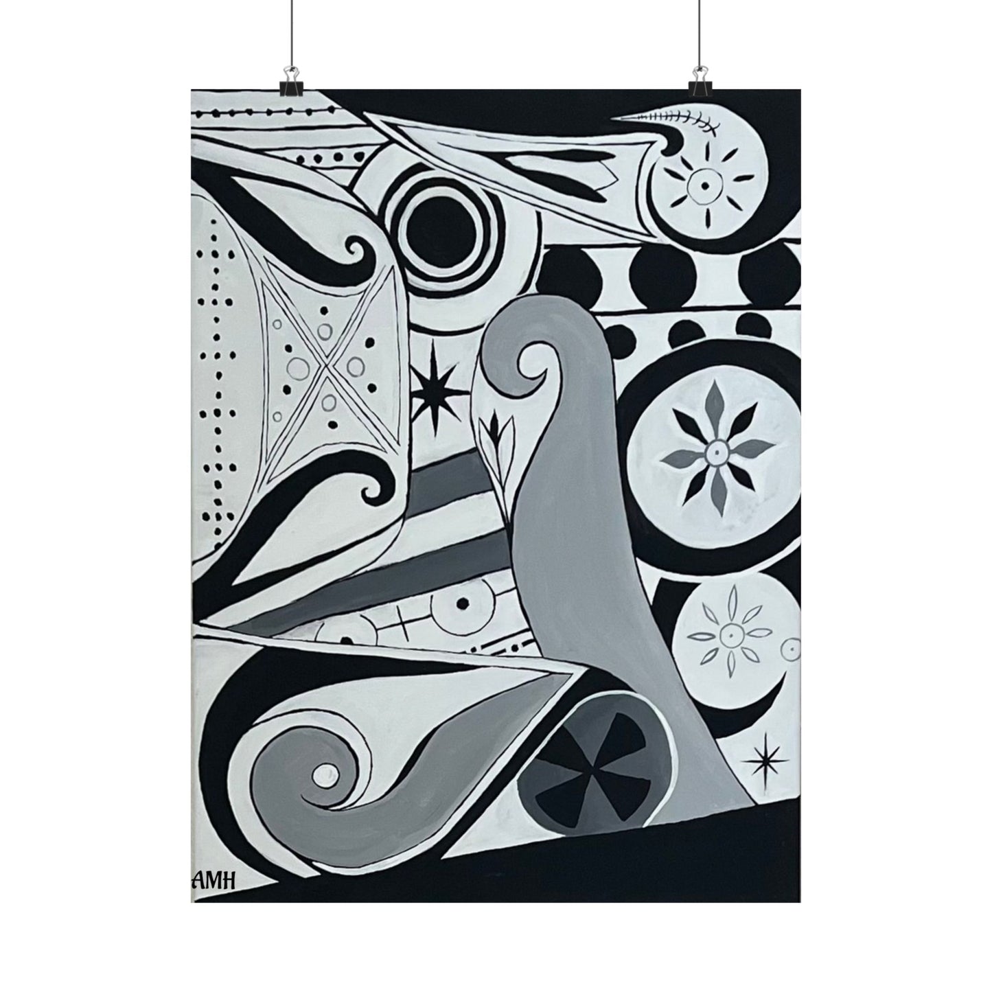 Paintings for my mother - poster print 1.