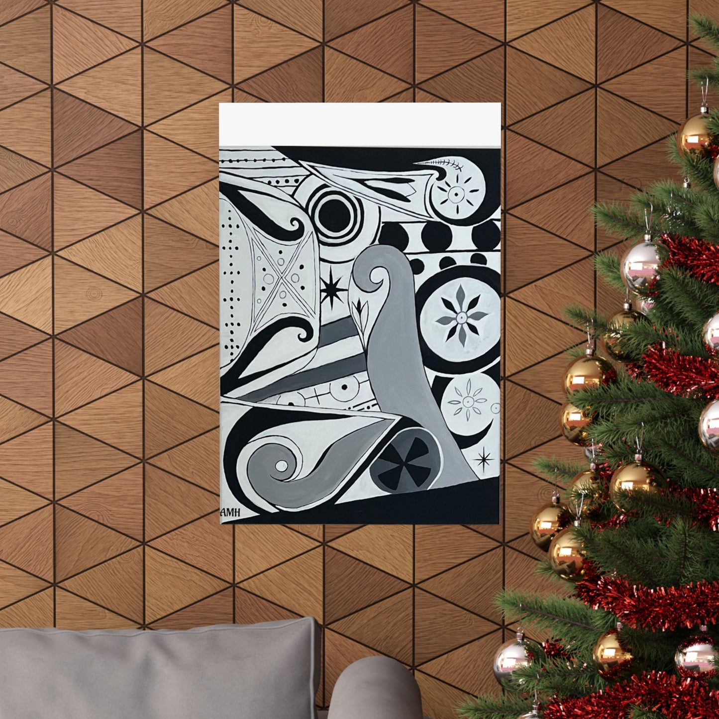 Paintings for my mother - poster print 1.
