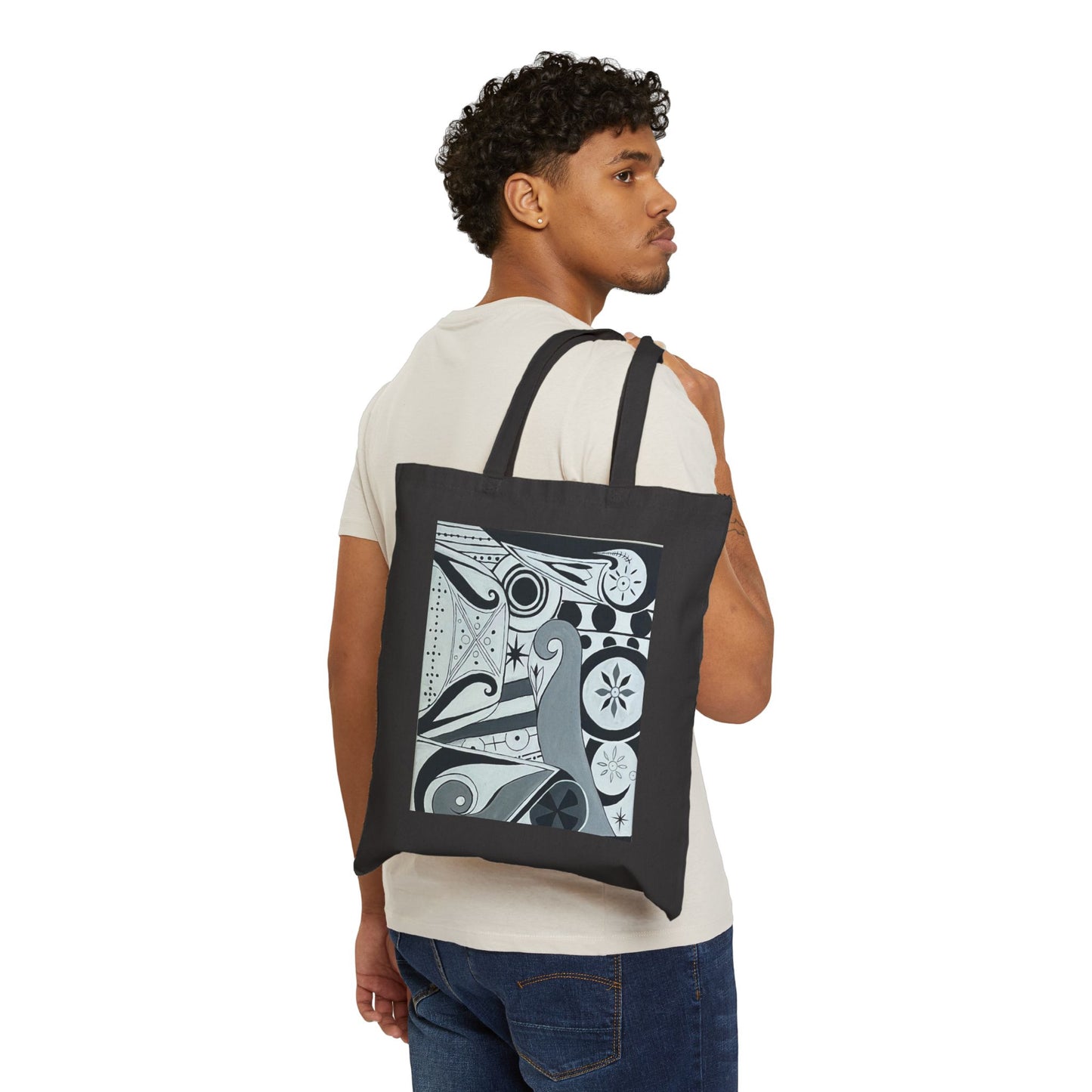Paintings for my mother. Cotton Canvas Tote Bag