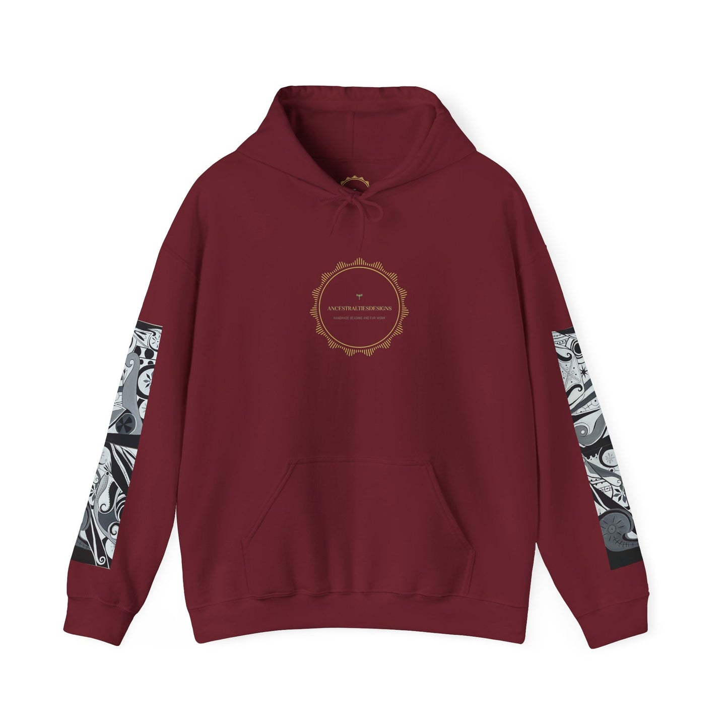 Ancestral markings Unisex Hooded Sweatshirt
