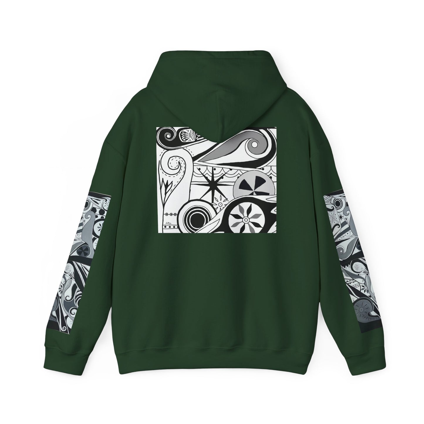 Ancestral markings Unisex Hooded Sweatshirt