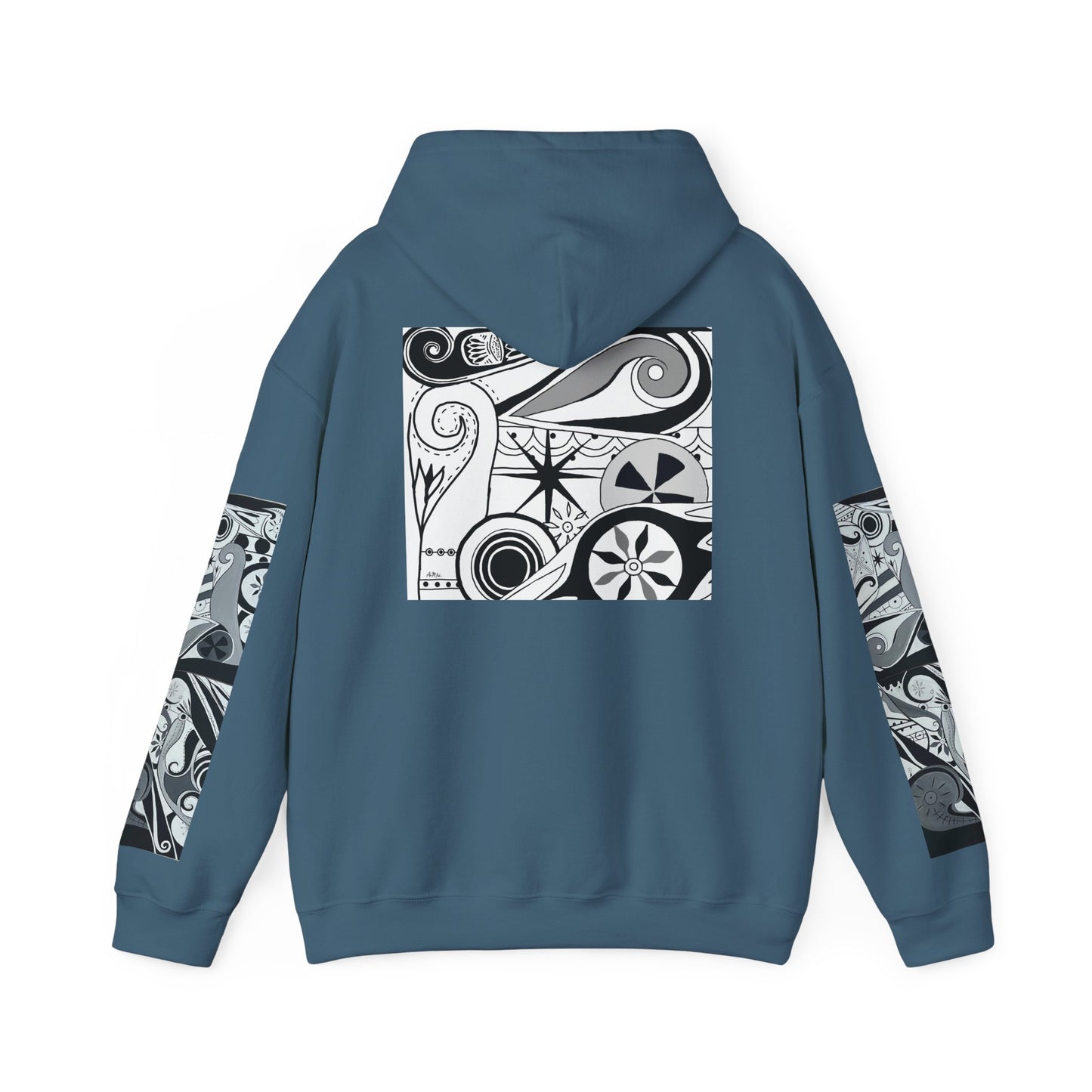 Ancestral markings Unisex Hooded Sweatshirt