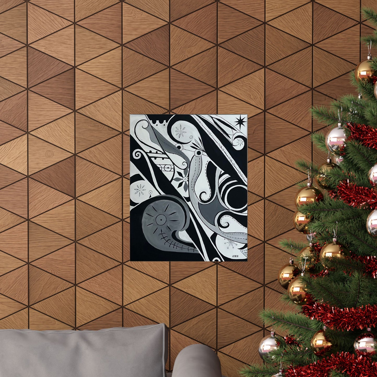 Paintings for my mother- poster print 2.