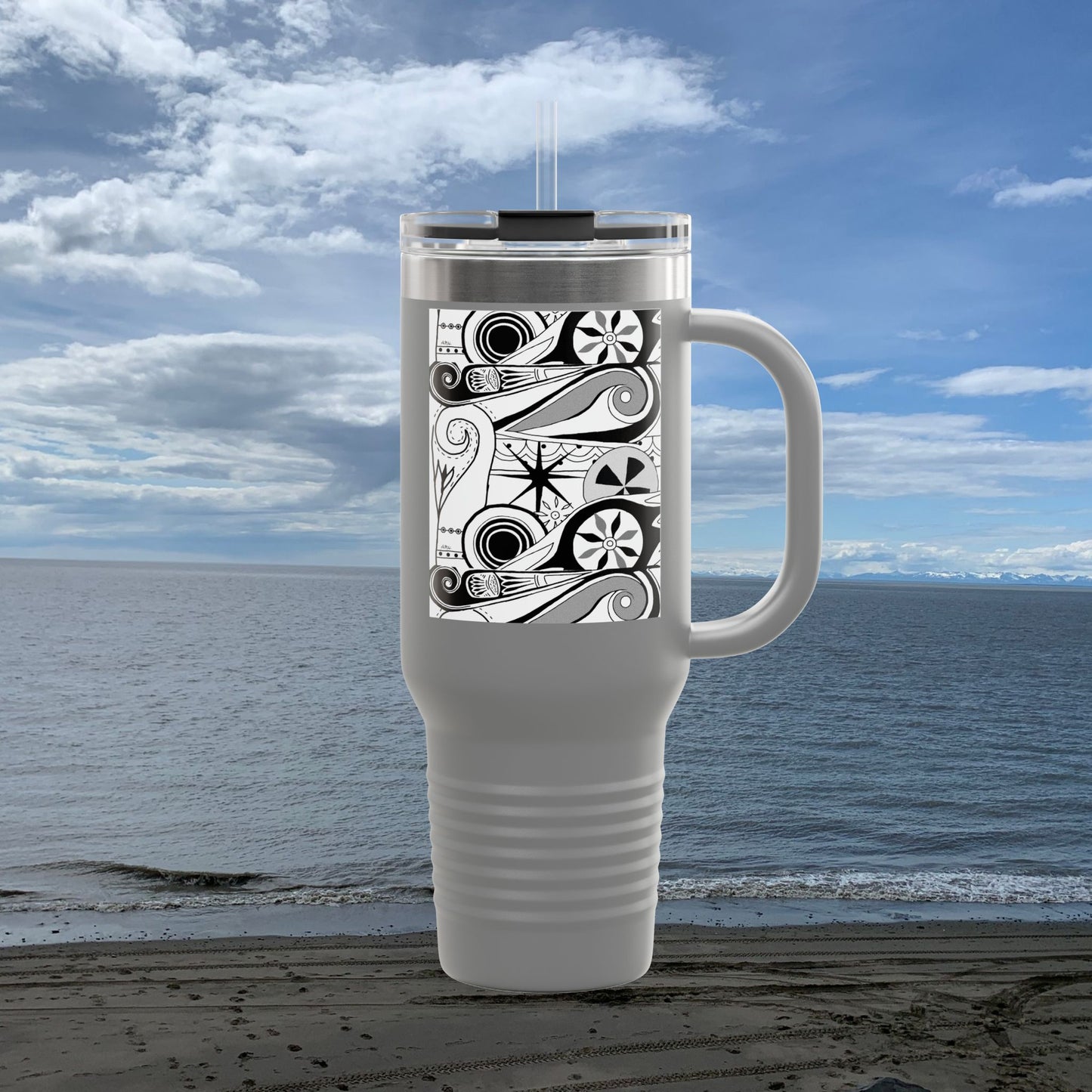Insulated Travel Mug | 40oz Coffee Tumbler