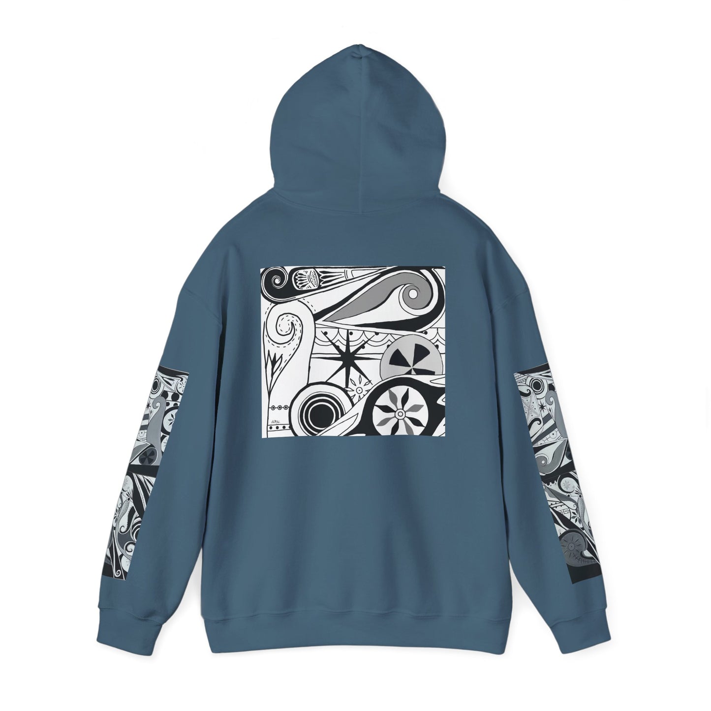 Ancestral markings Unisex Hooded Sweatshirt