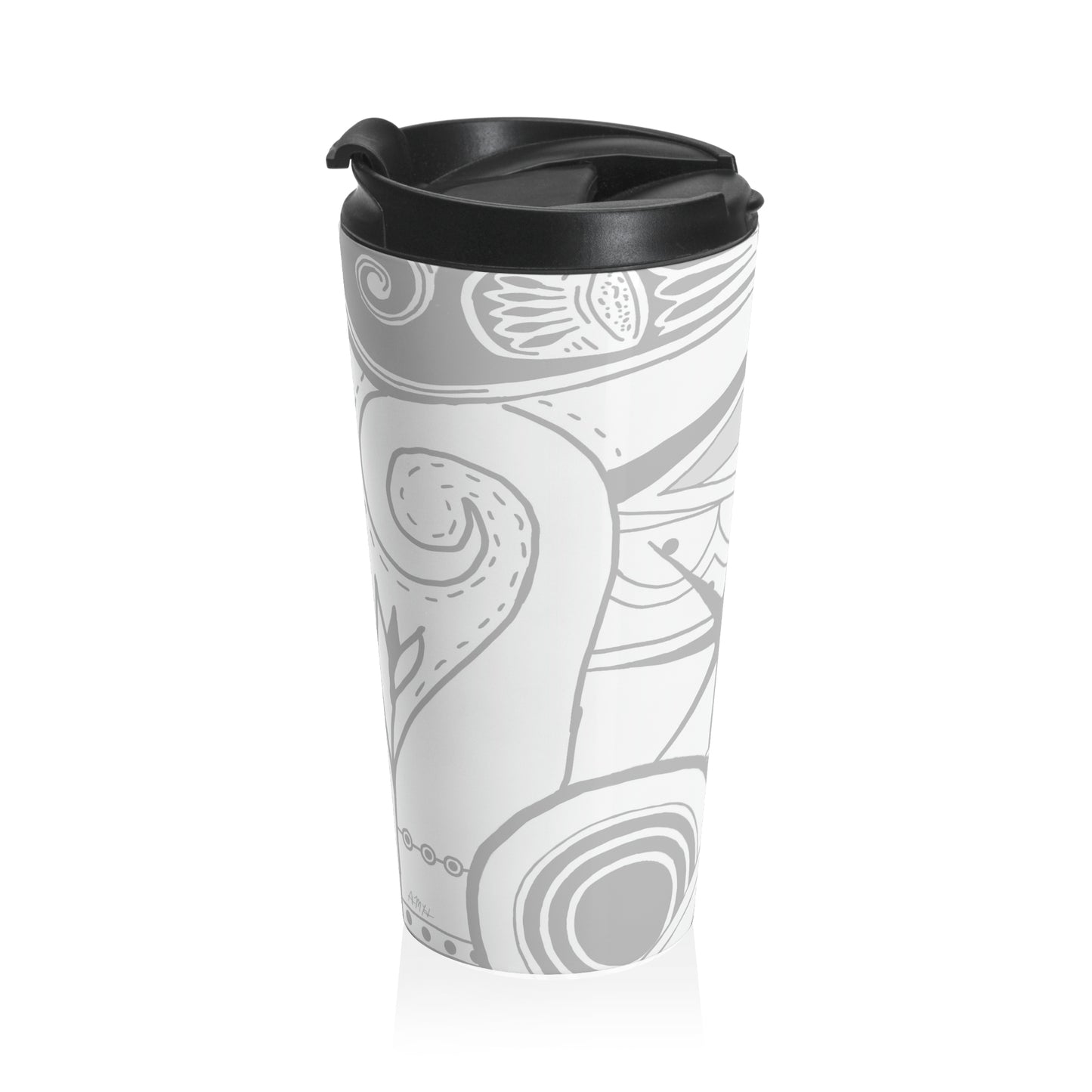 Stainless Steel Travel Mug No Handle