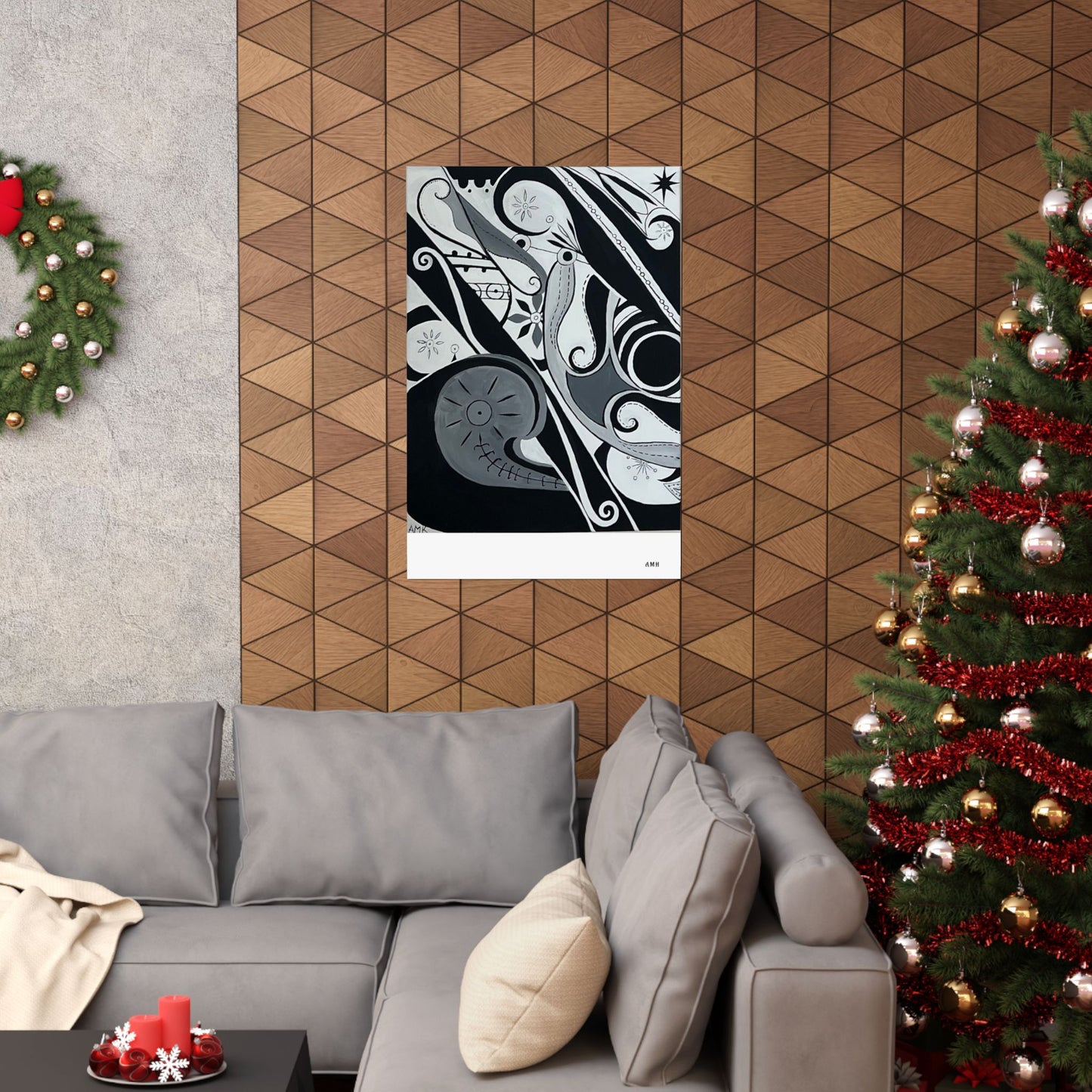 Paintings for my mother- poster print 2.