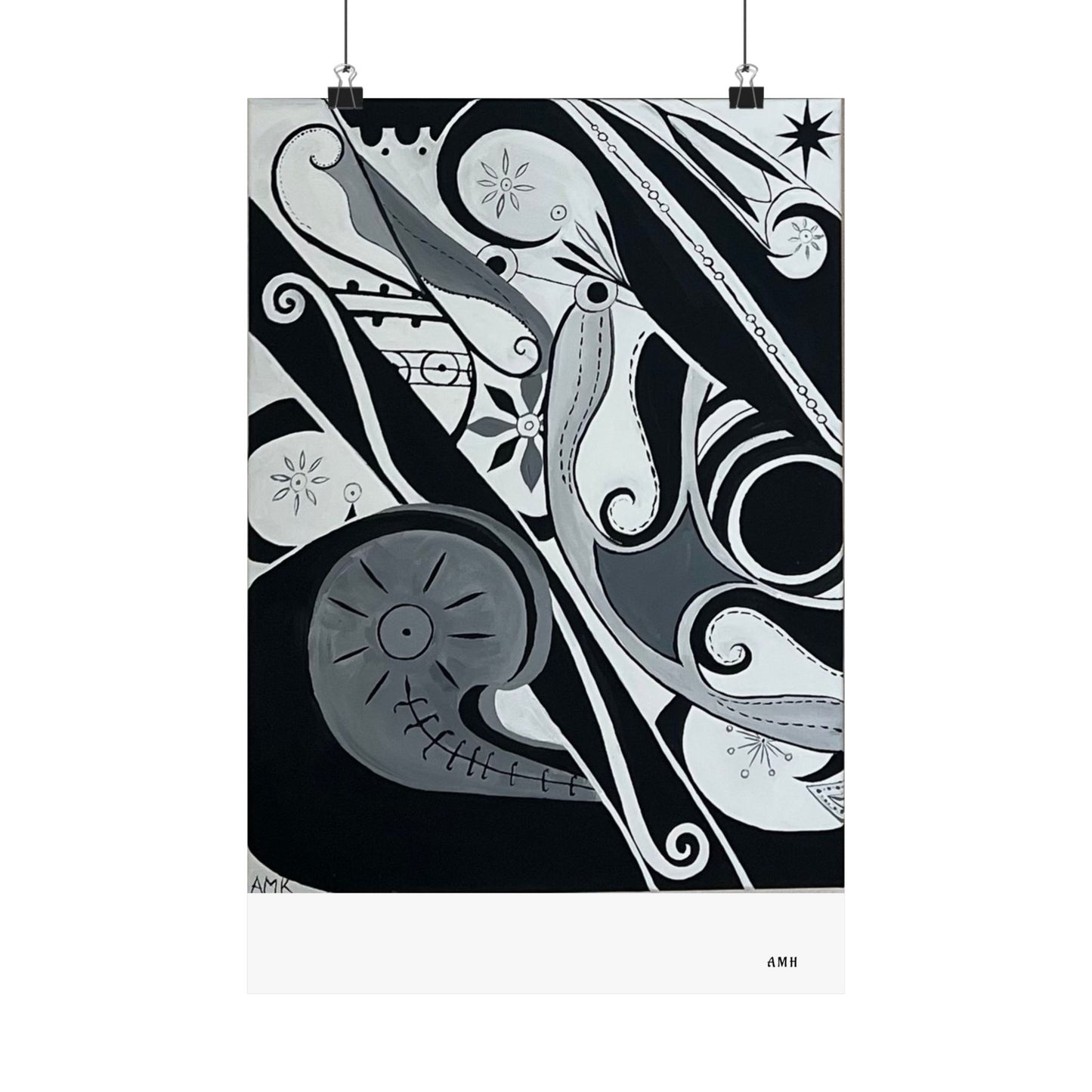 Paintings for my mother- poster print 2.