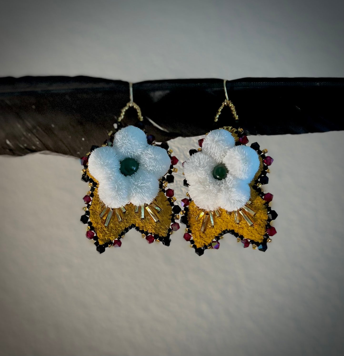 Caribou tufted flowers