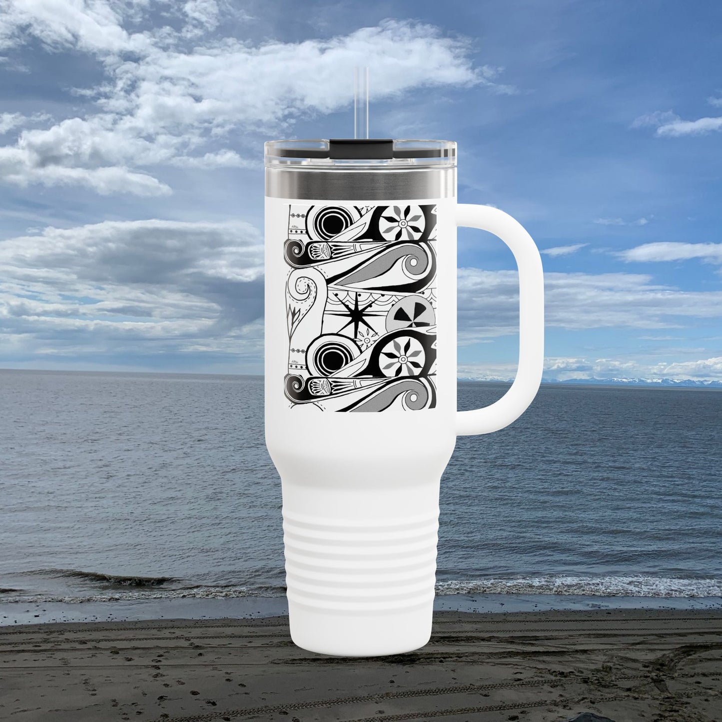 Insulated Travel Mug | 40oz Coffee Tumbler