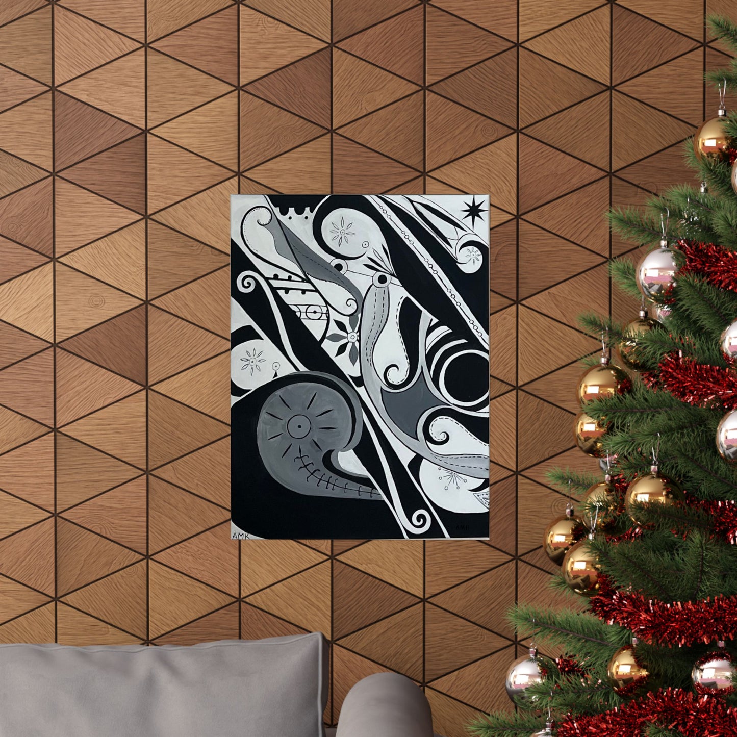 Paintings for my mother- poster print 2.