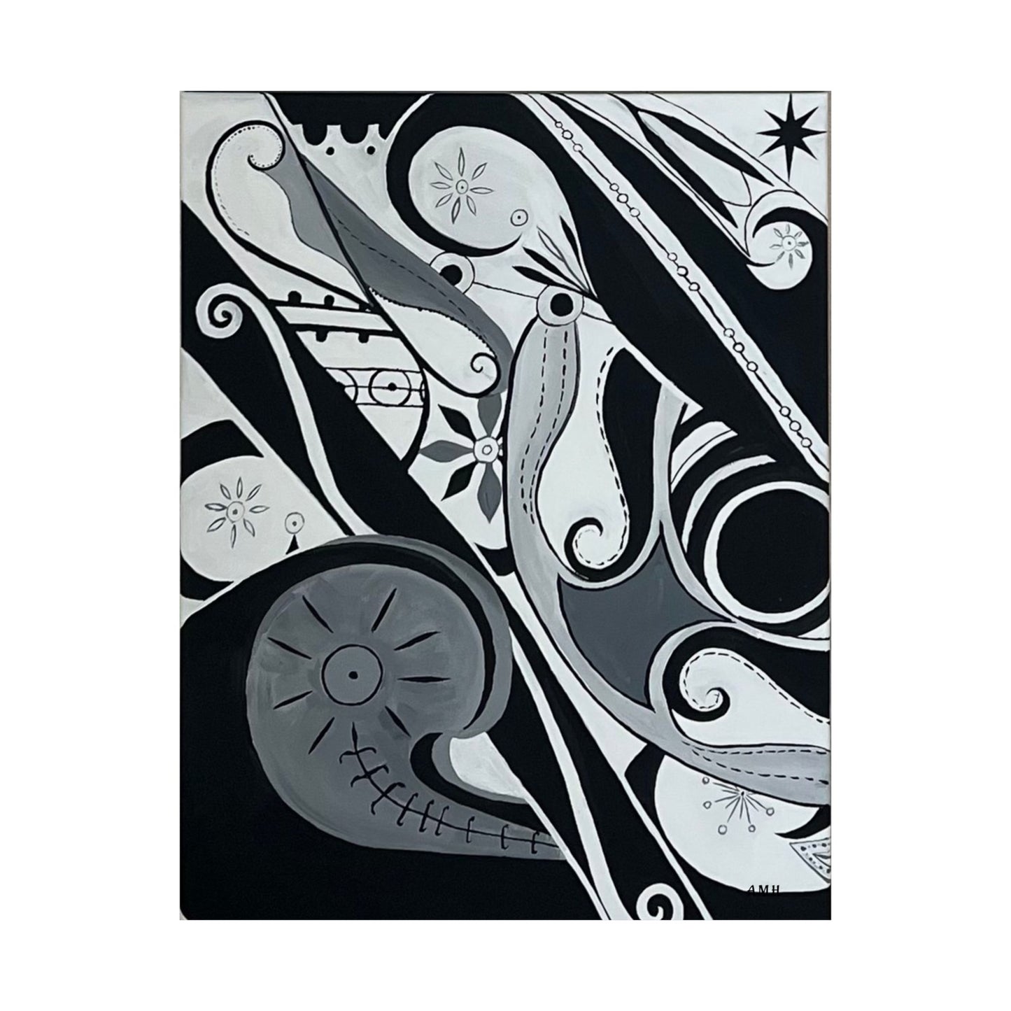 Paintings for my mother- poster print 2.