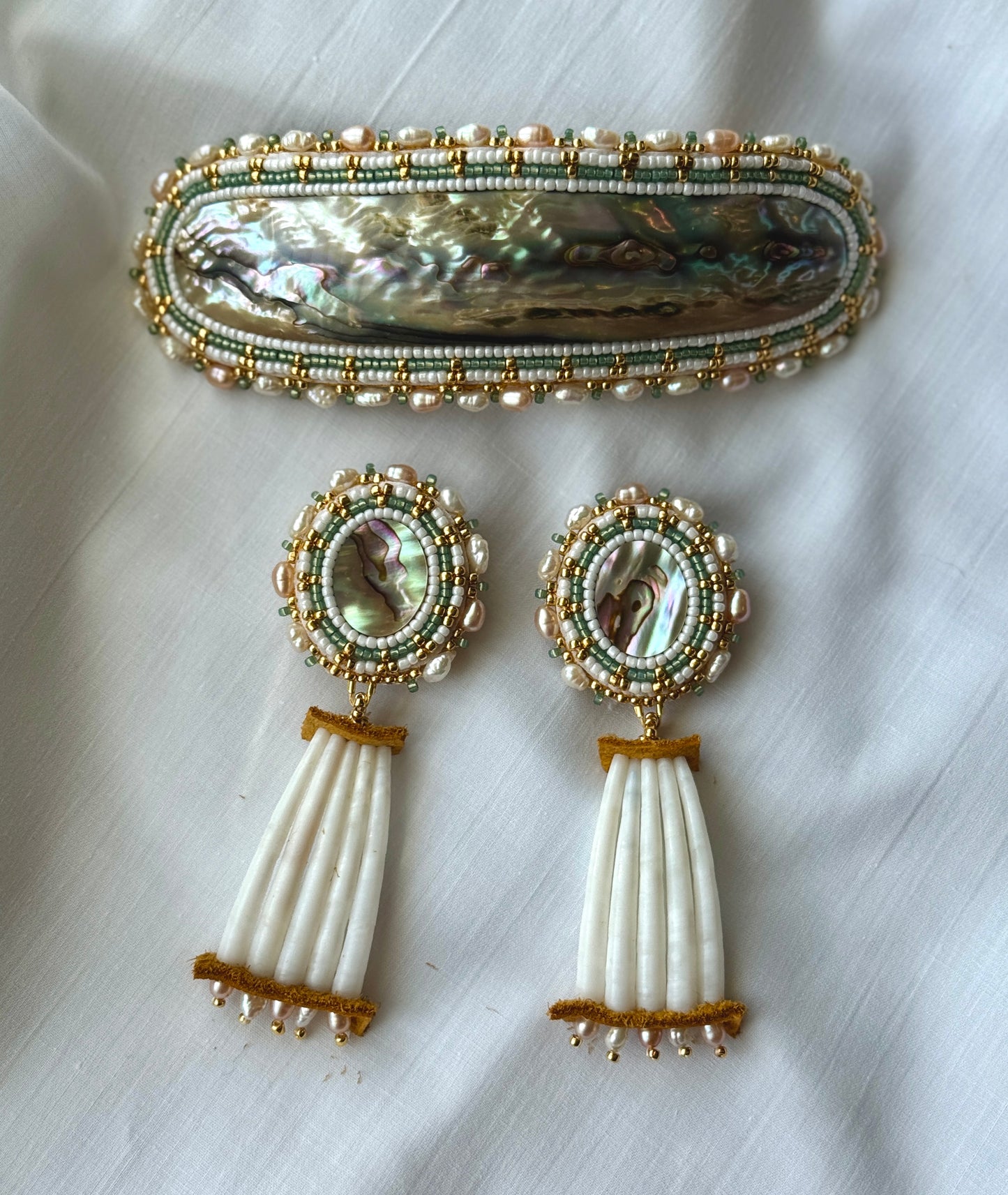 Abalone dentalium set