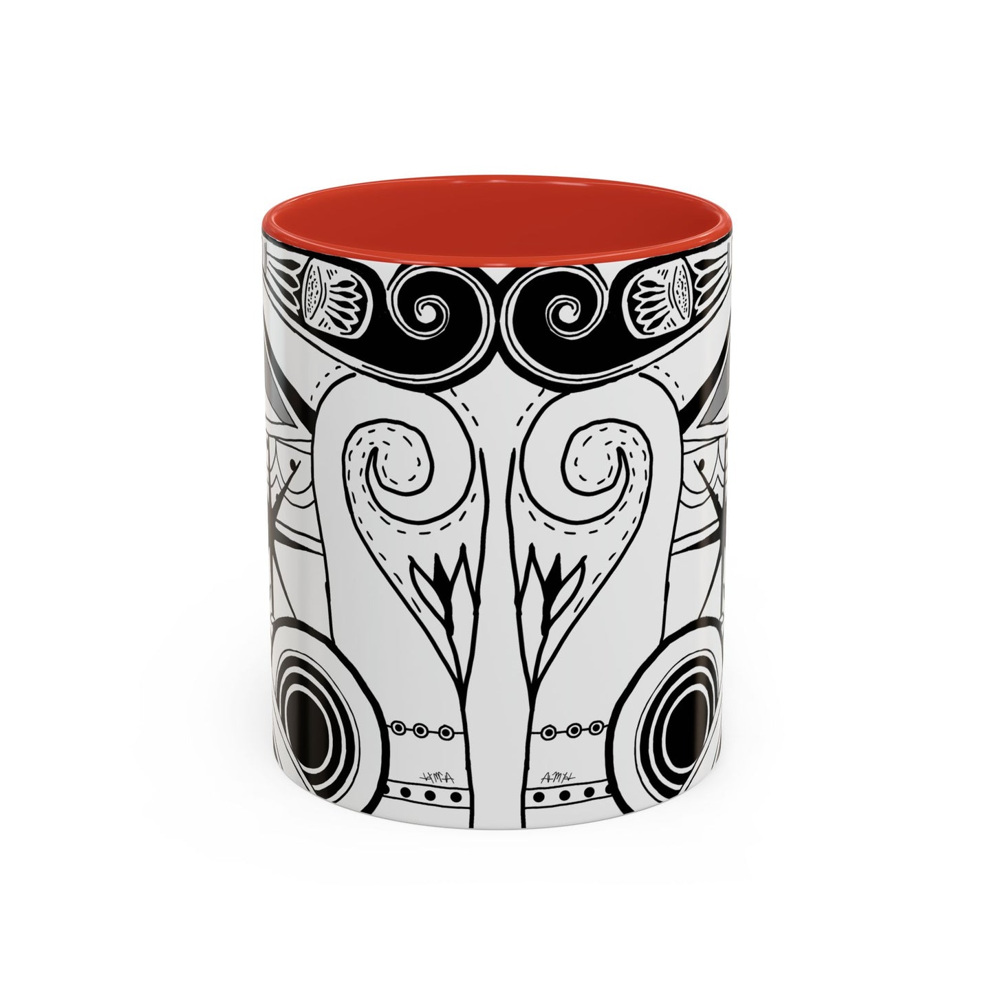 Unangax markings mug