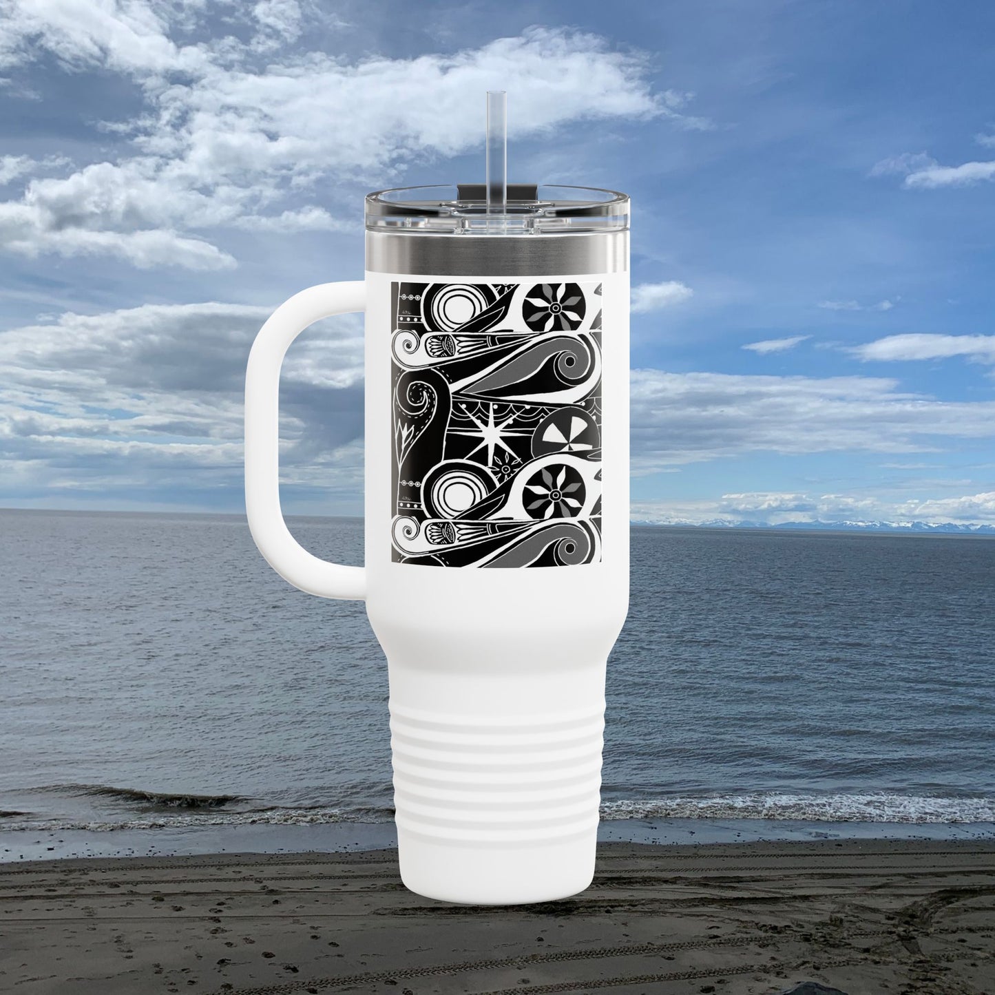 Insulated Travel Mug | 40oz Coffee Tumbler
