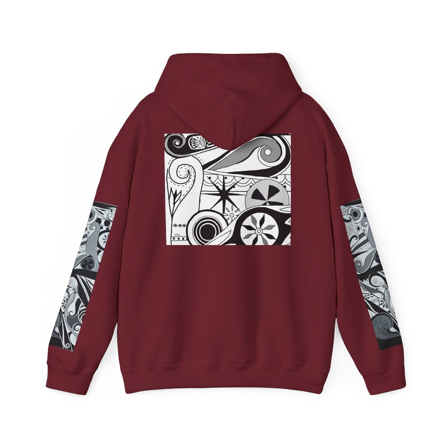 Ancestral markings Unisex Hooded Sweatshirt
