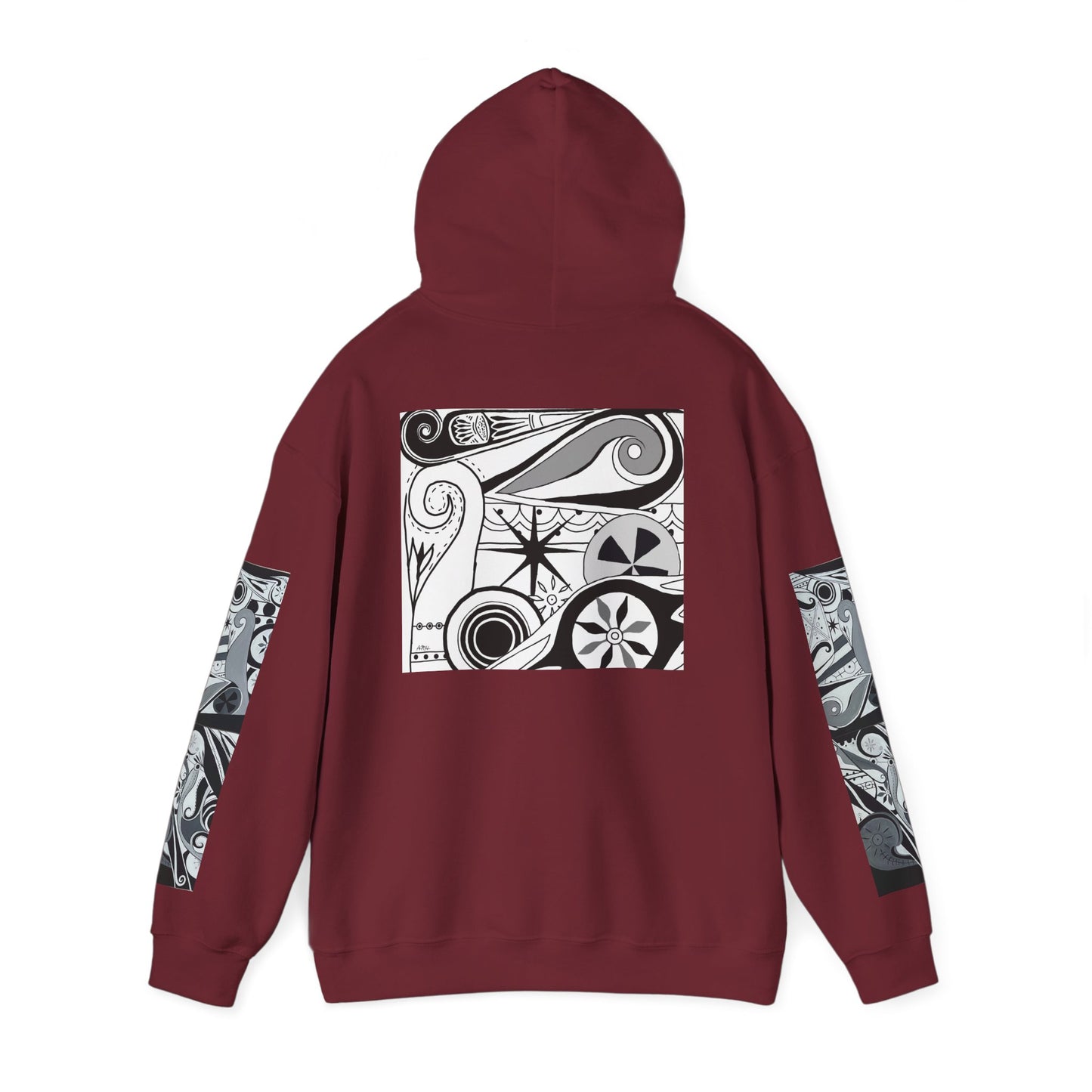 Ancestral markings Unisex Hooded Sweatshirt