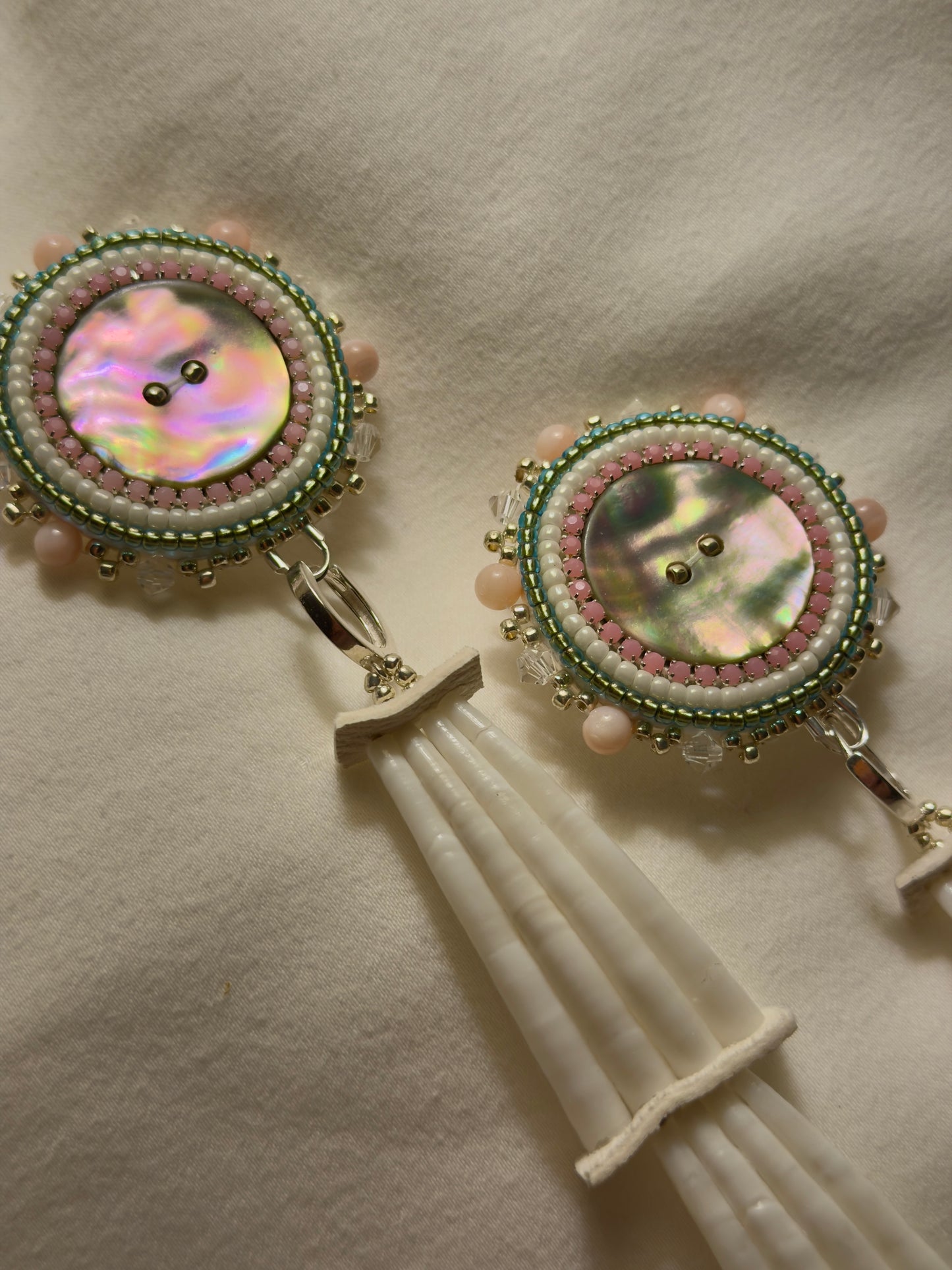 Mother of pearl buttons