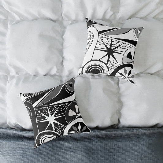 Harpoon accent pillow