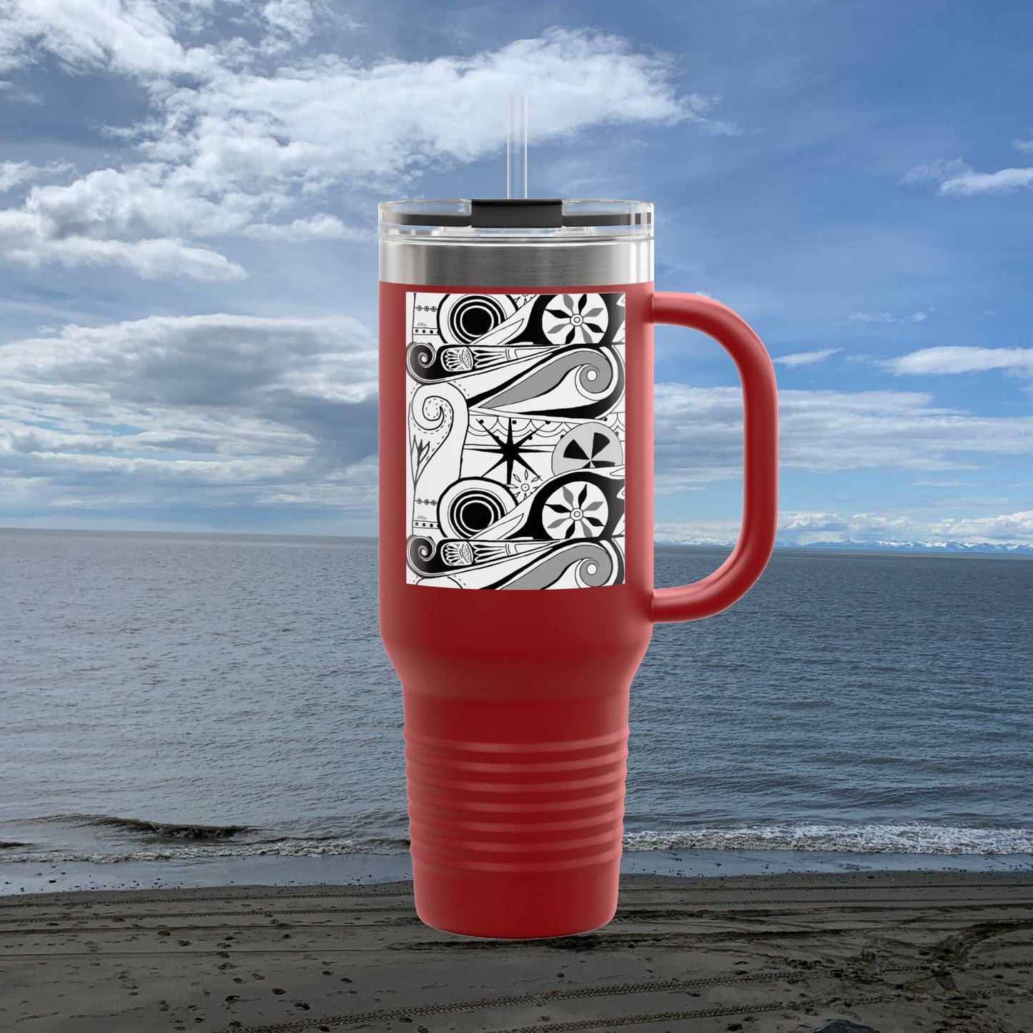 Insulated Travel Mug | 40oz Coffee Tumbler