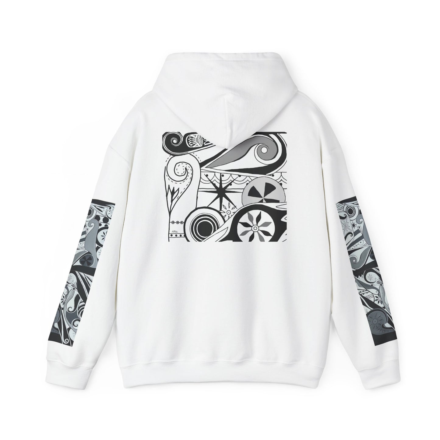 Ancestral markings Unisex Hooded Sweatshirt