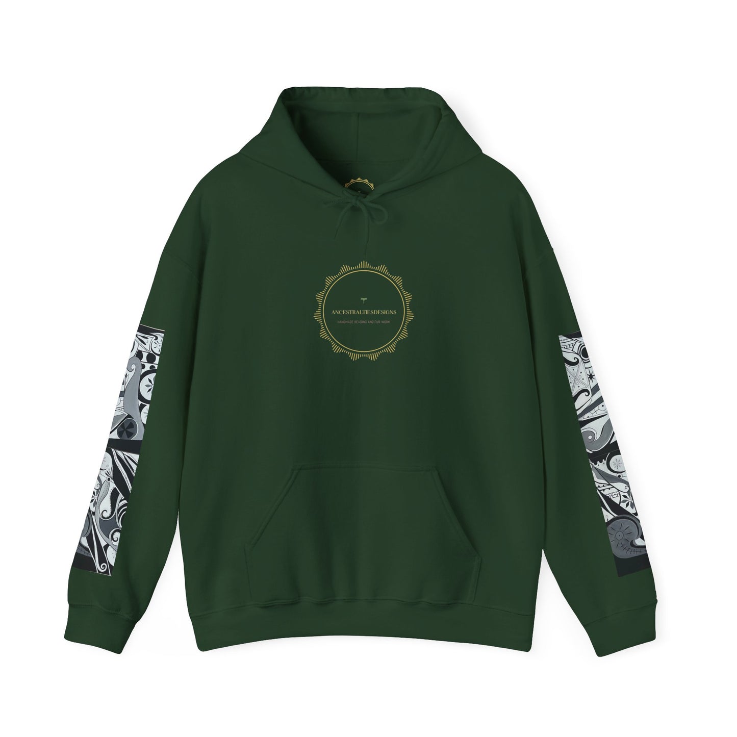 Ancestral markings Unisex Hooded Sweatshirt