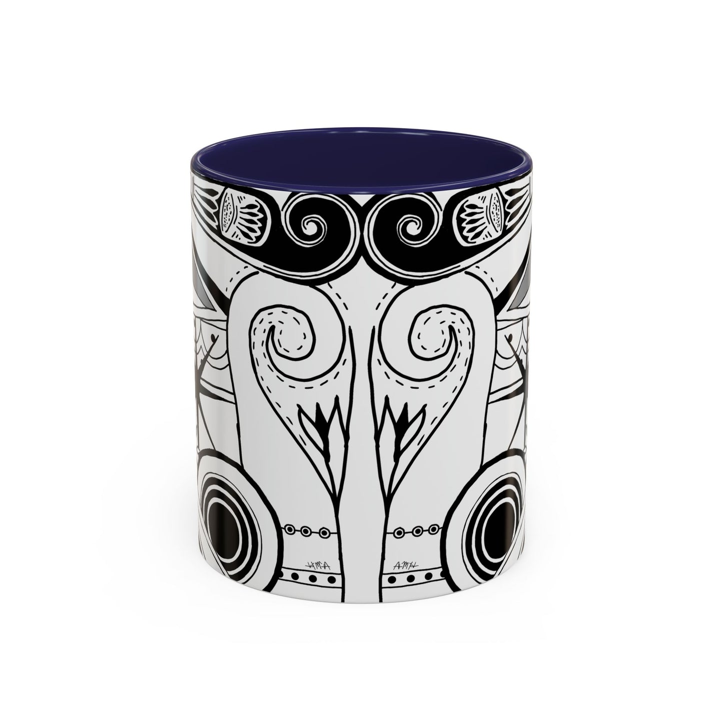 Unangax markings mug
