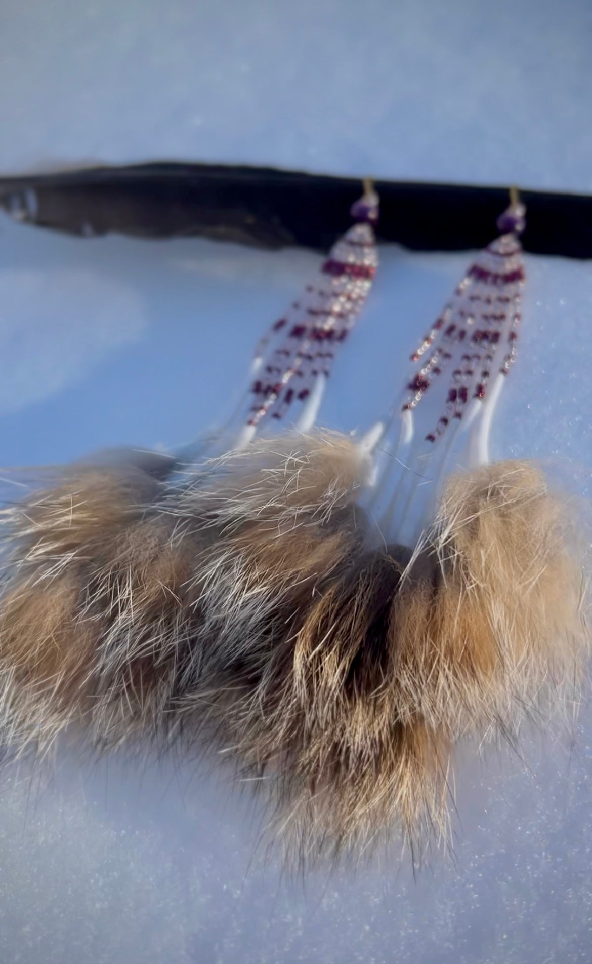 Xtra Fluffy Lynx Fur & Dentalium