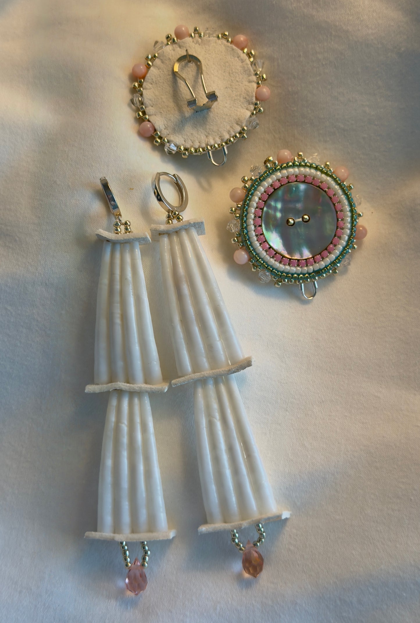 Mother of pearl buttons