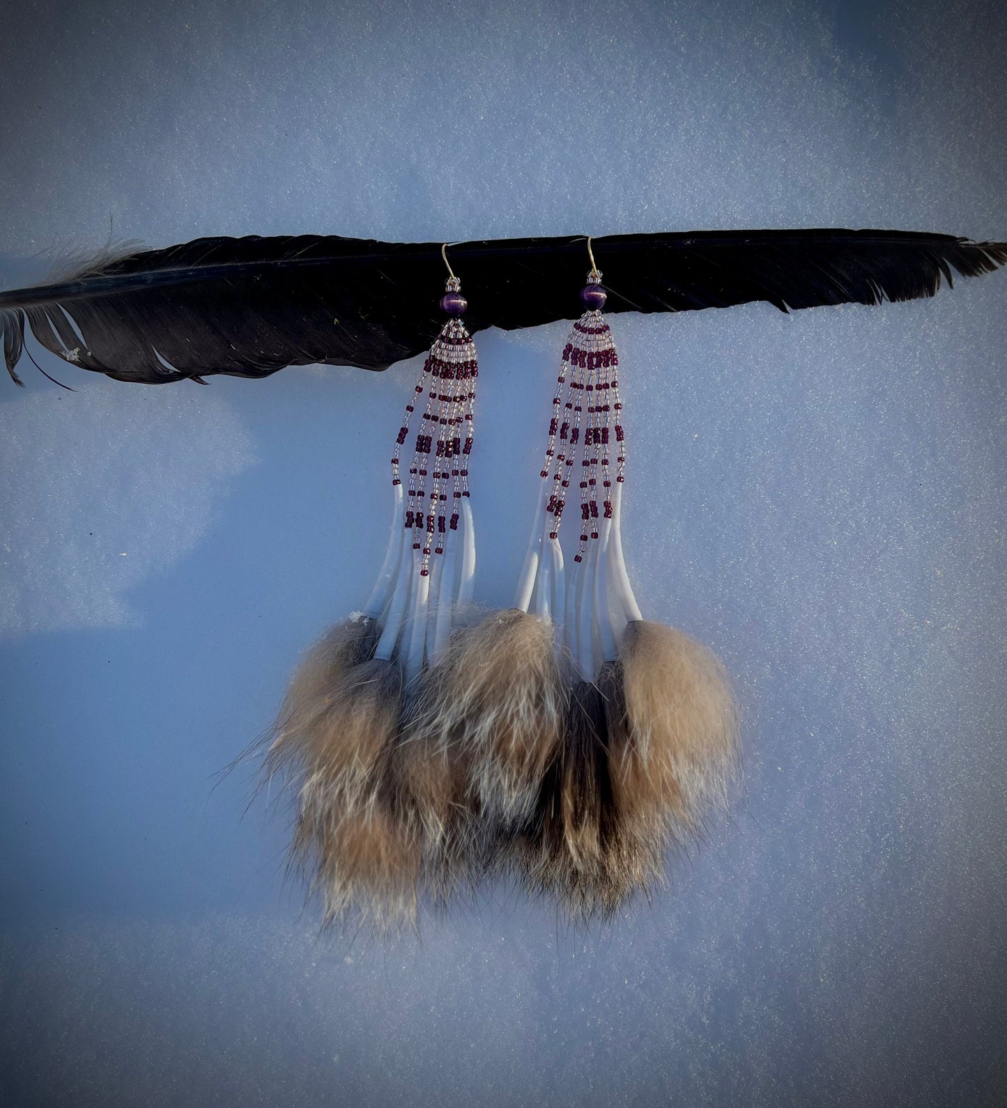 Xtra Fluffy Lynx Fur & Dentalium