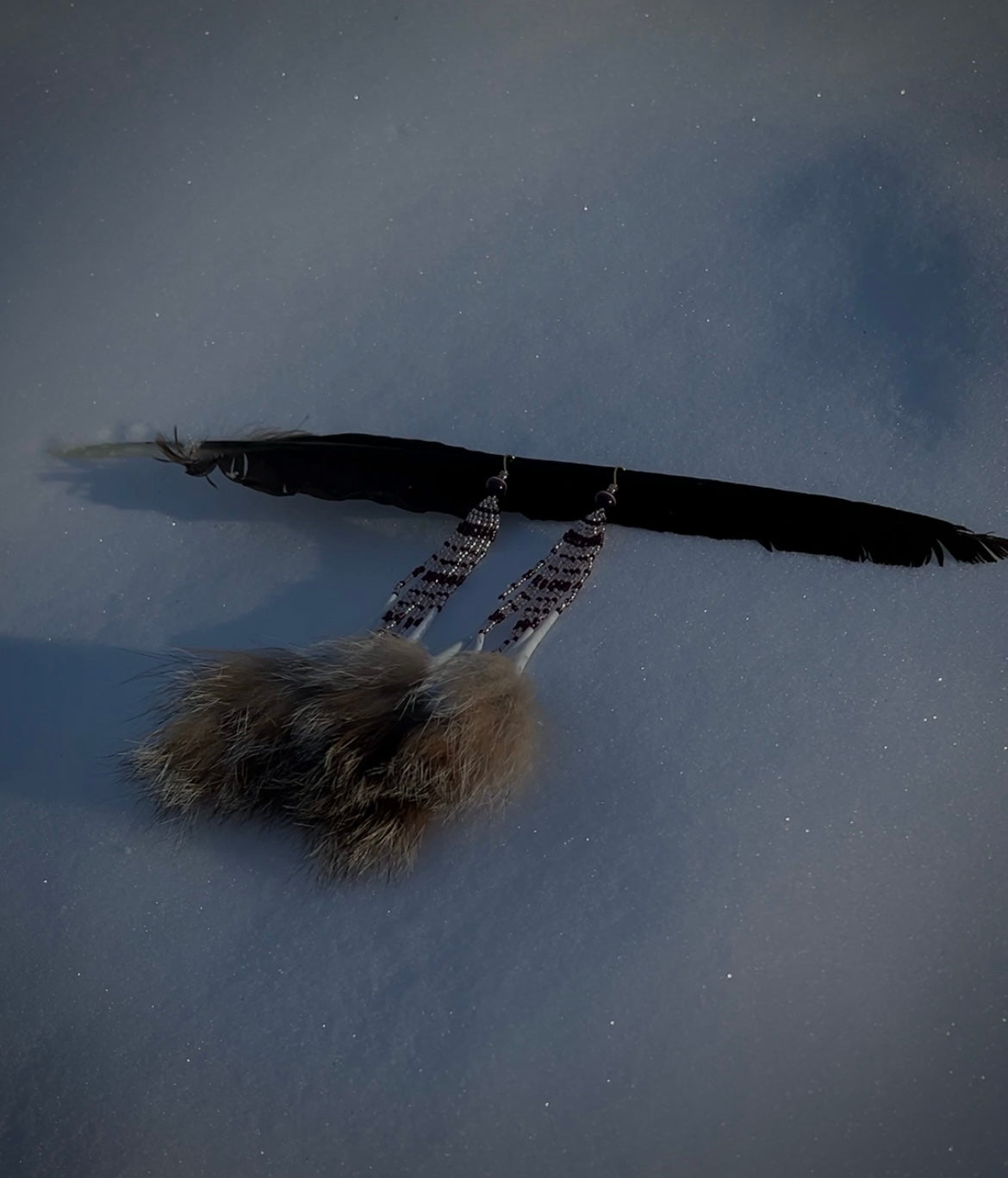 Xtra Fluffy Lynx Fur & Dentalium